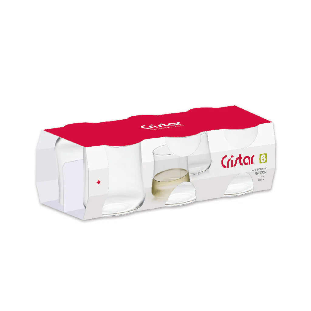 Vaso Bolonia Canastilla x 6 Unidades - Imagen 3