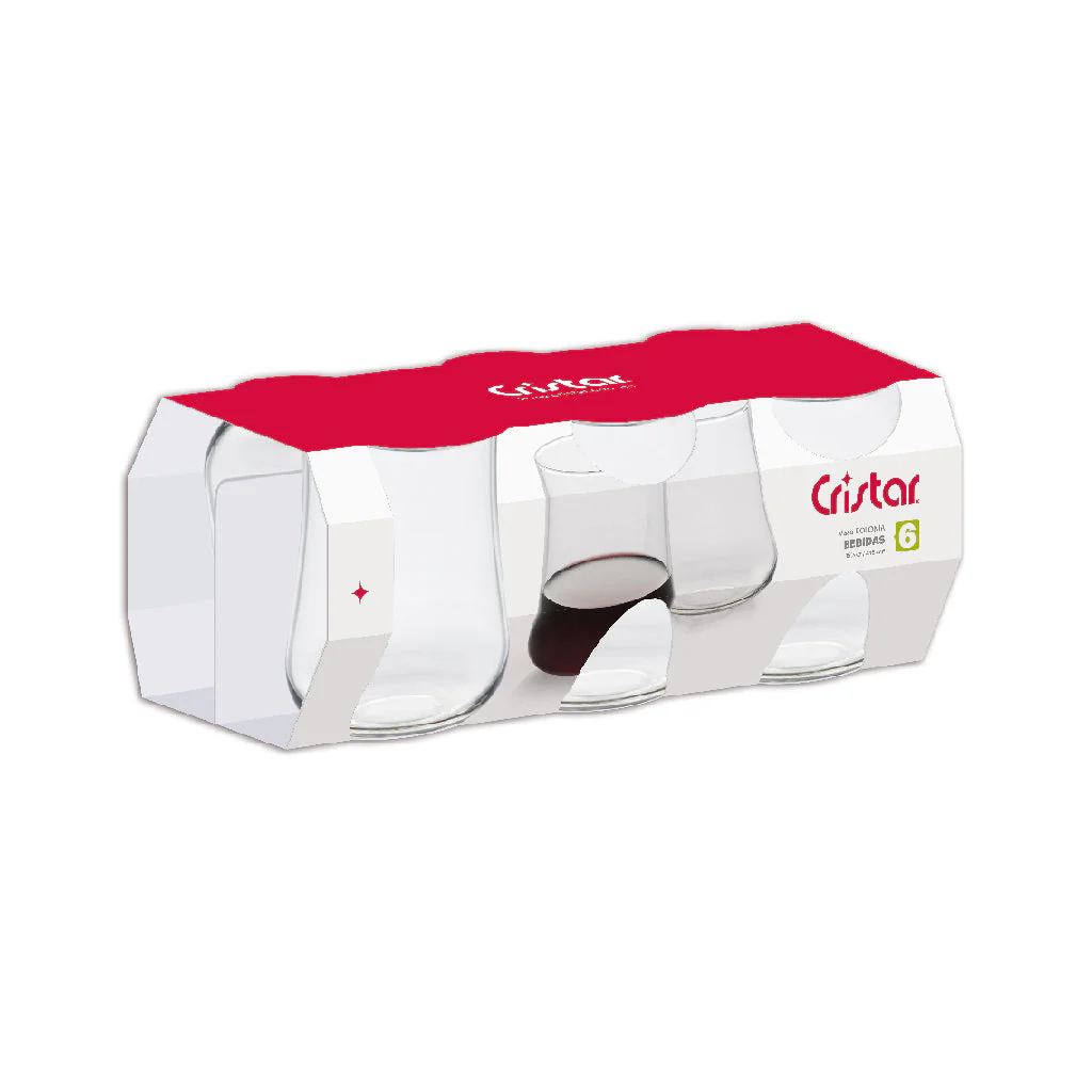 Vaso Bolonia Canastilla x 6 Unidades - Imagen 9