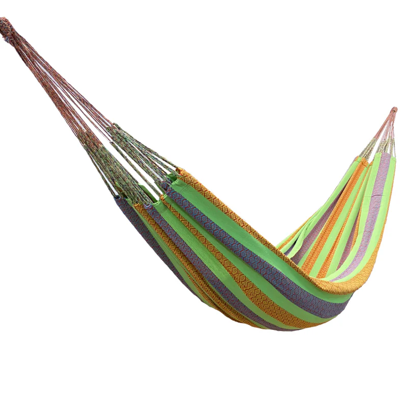 Hamaca Típica Colombiana Bordada Familiar.