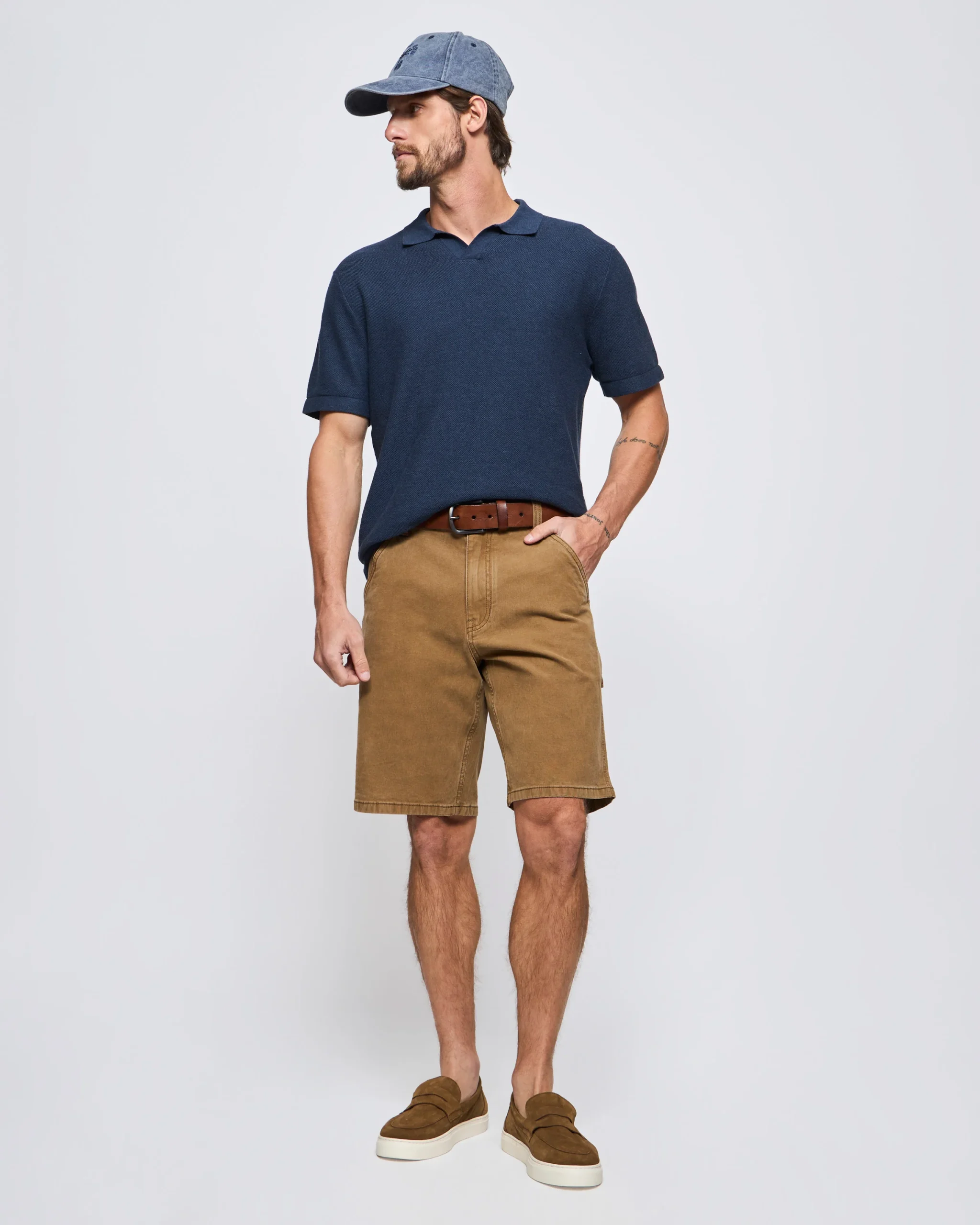 Short Hardwork Liso Canvas Vintage