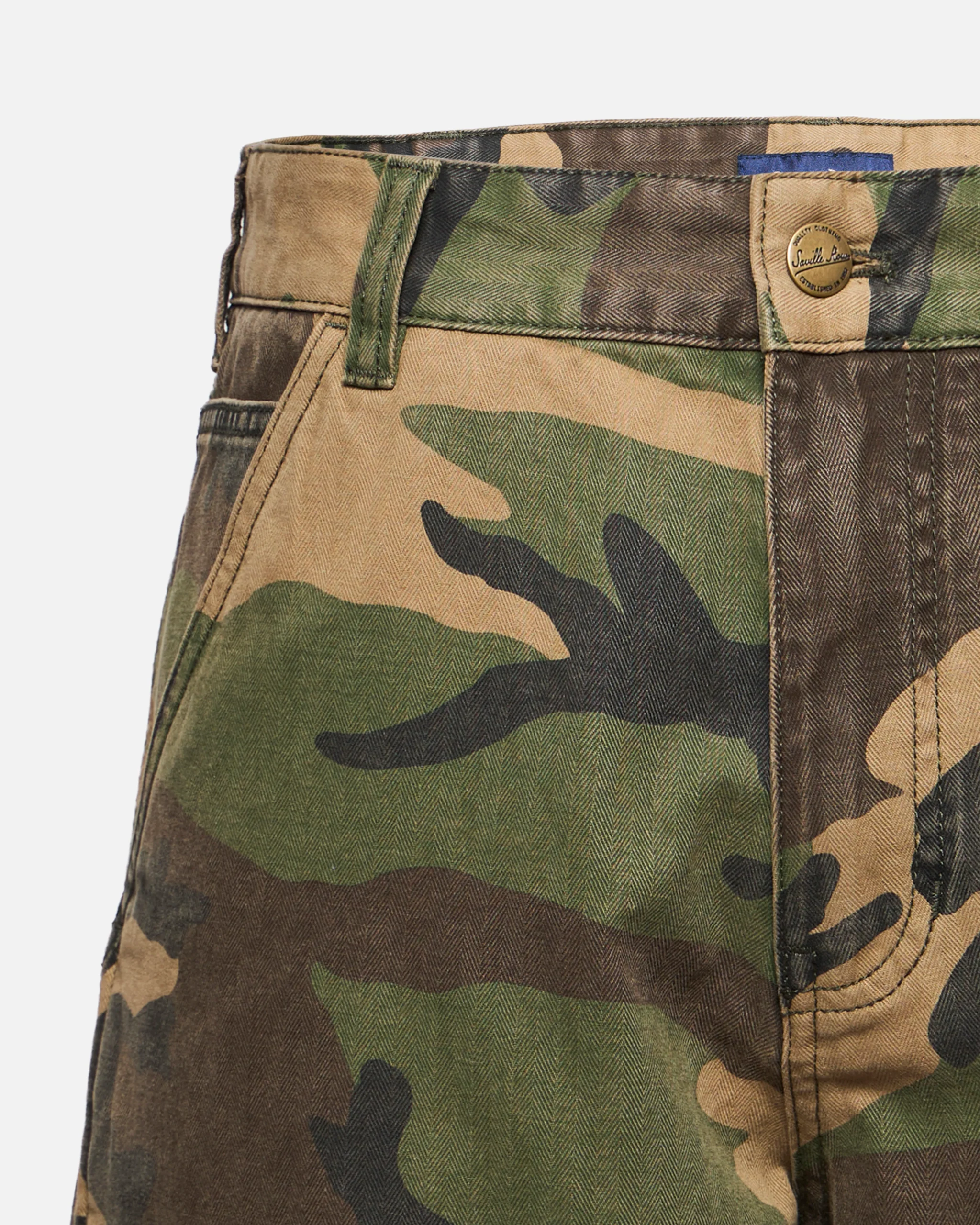 Short Hardwork Print Camo Vintage - Imagen 6