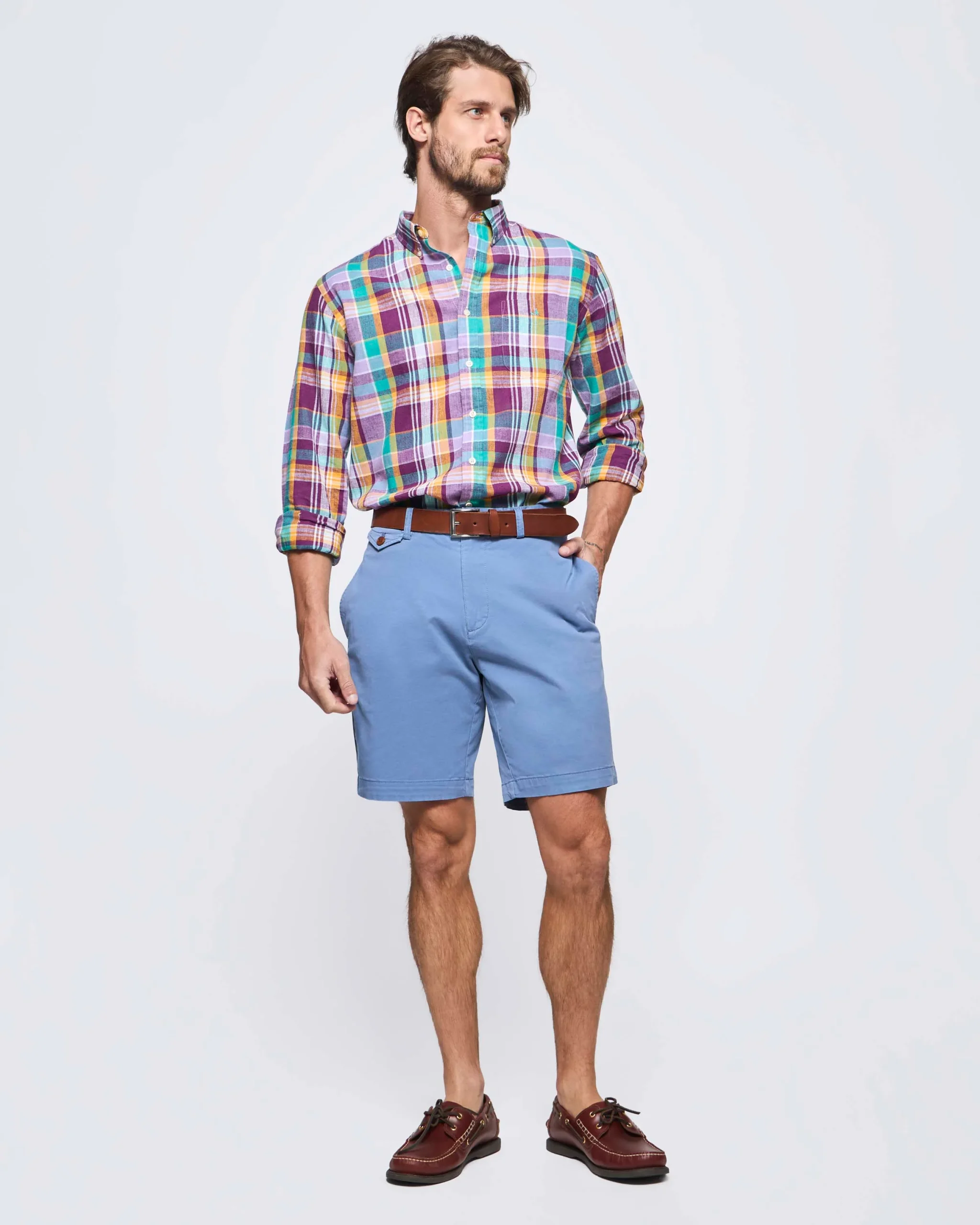 Bermuda Clásico Sin Pinzas