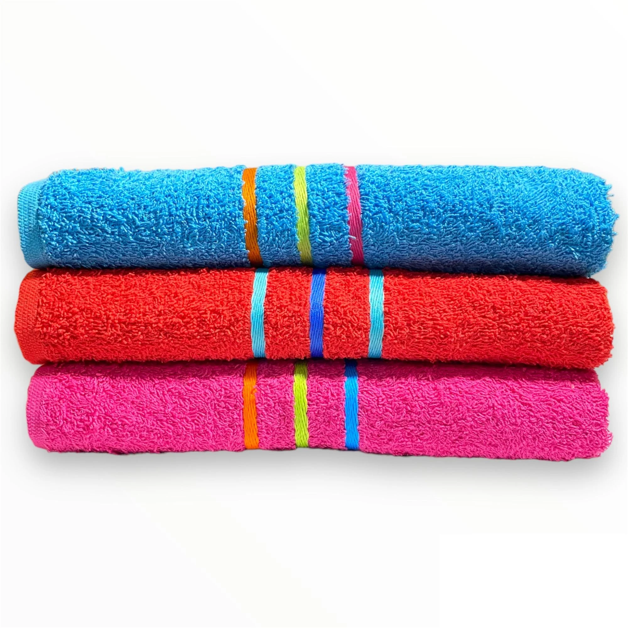 Set x3 Toallas En Algodon 380Gr.