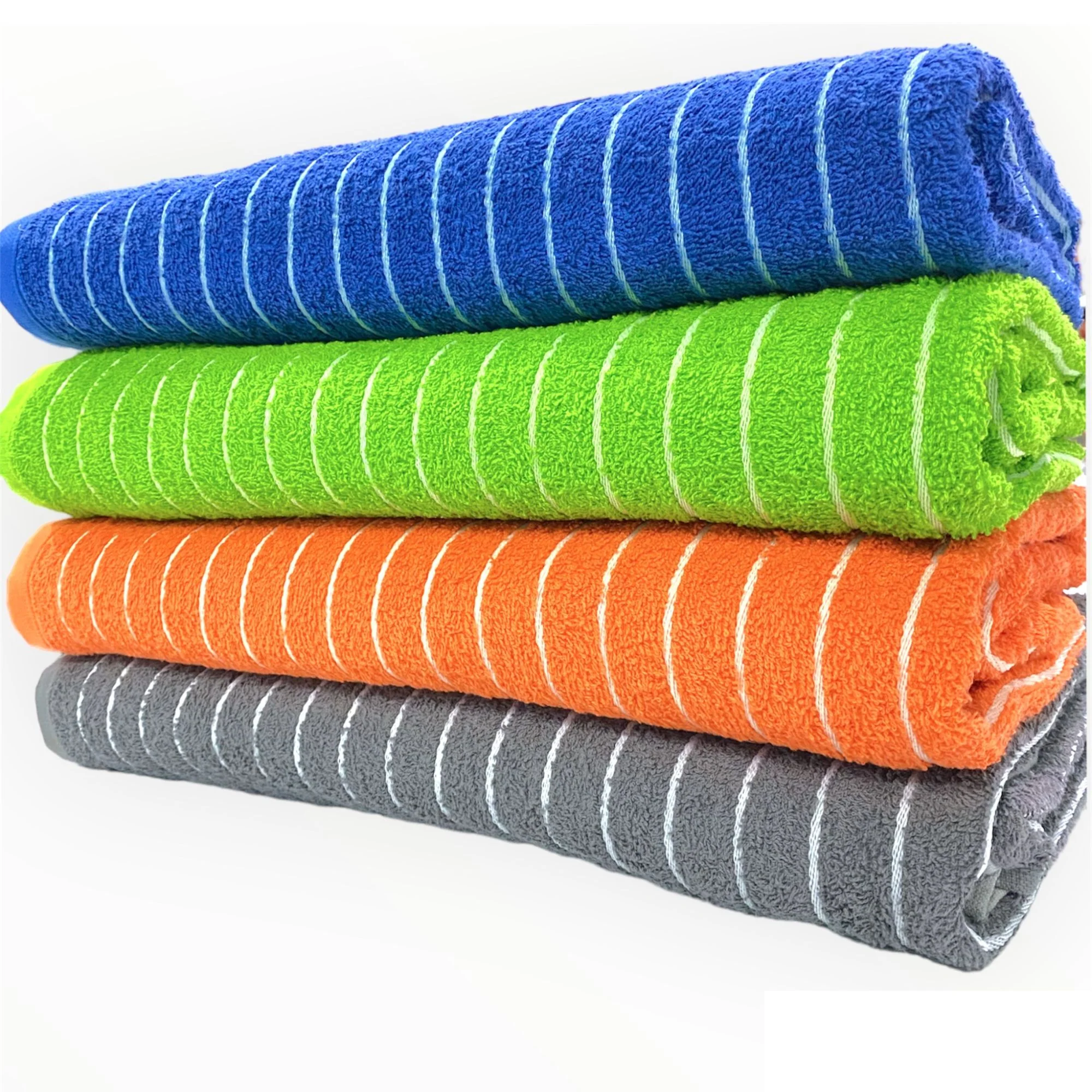 Toalla Playera A Rayas. - Imagen 2