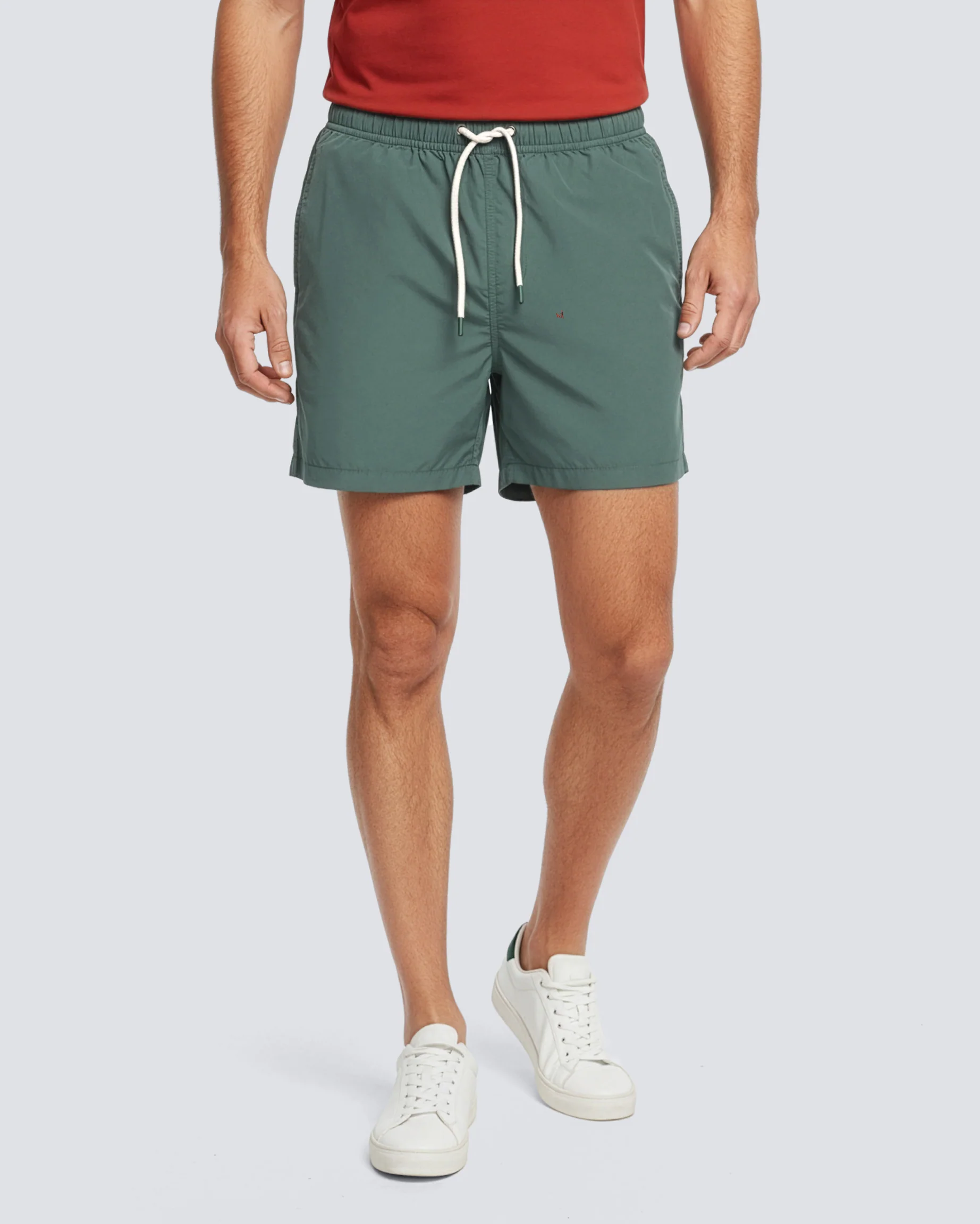 Traje de Baño Liso Clásico Nylon Secado Rápido - Imagen 3