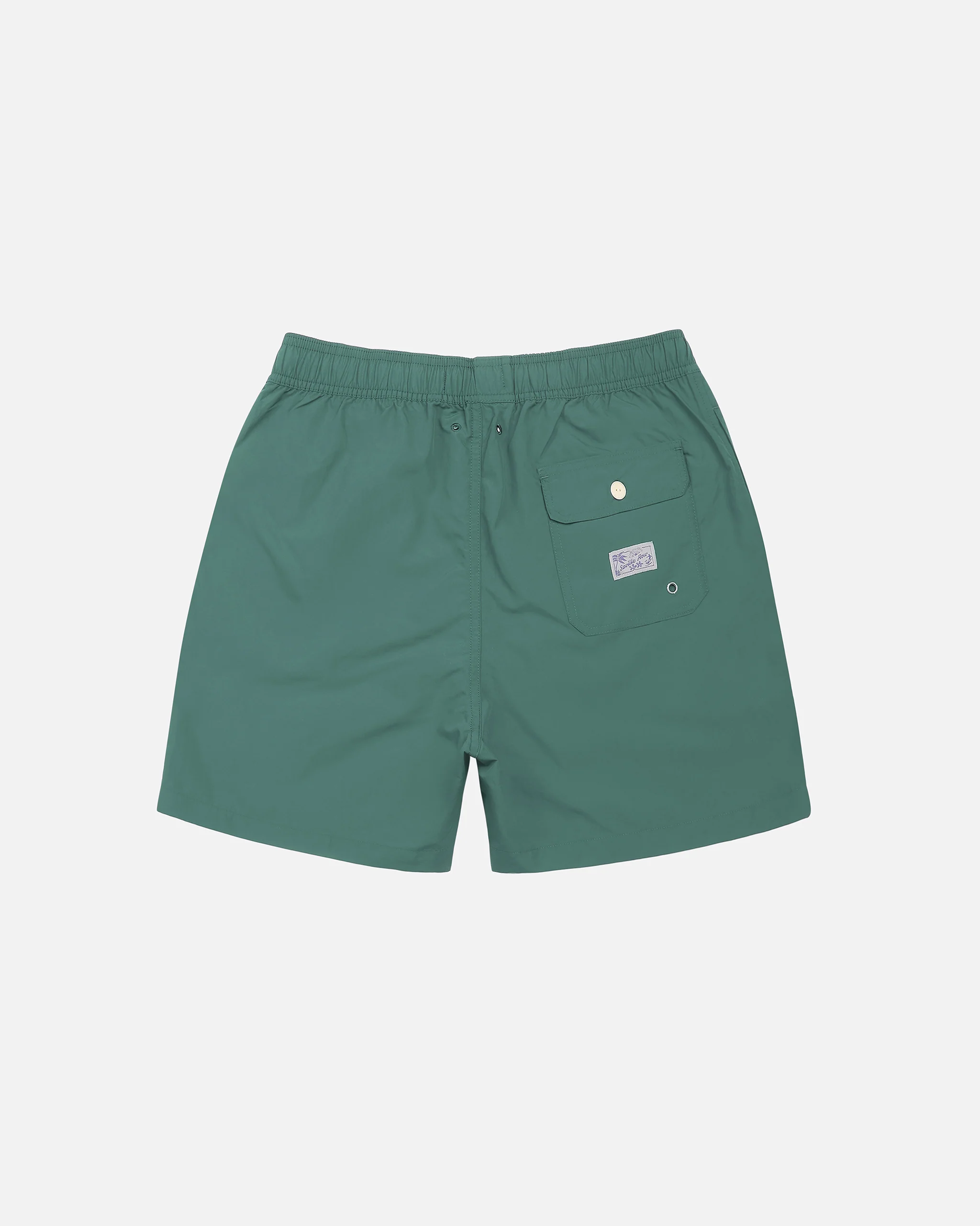 Traje de Baño Liso Clásico Nylon Secado Rápido - Imagen 7