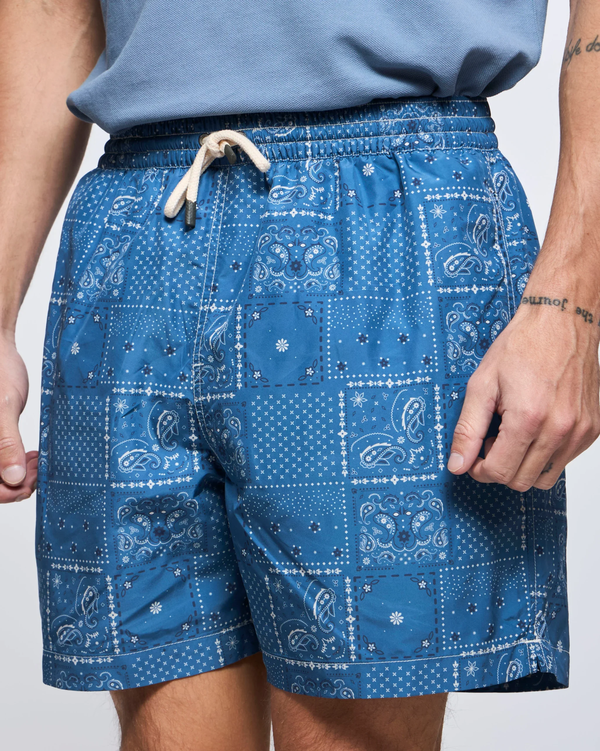 Traje de Baño Clásico Estampado Quick Dry - Imagen 2