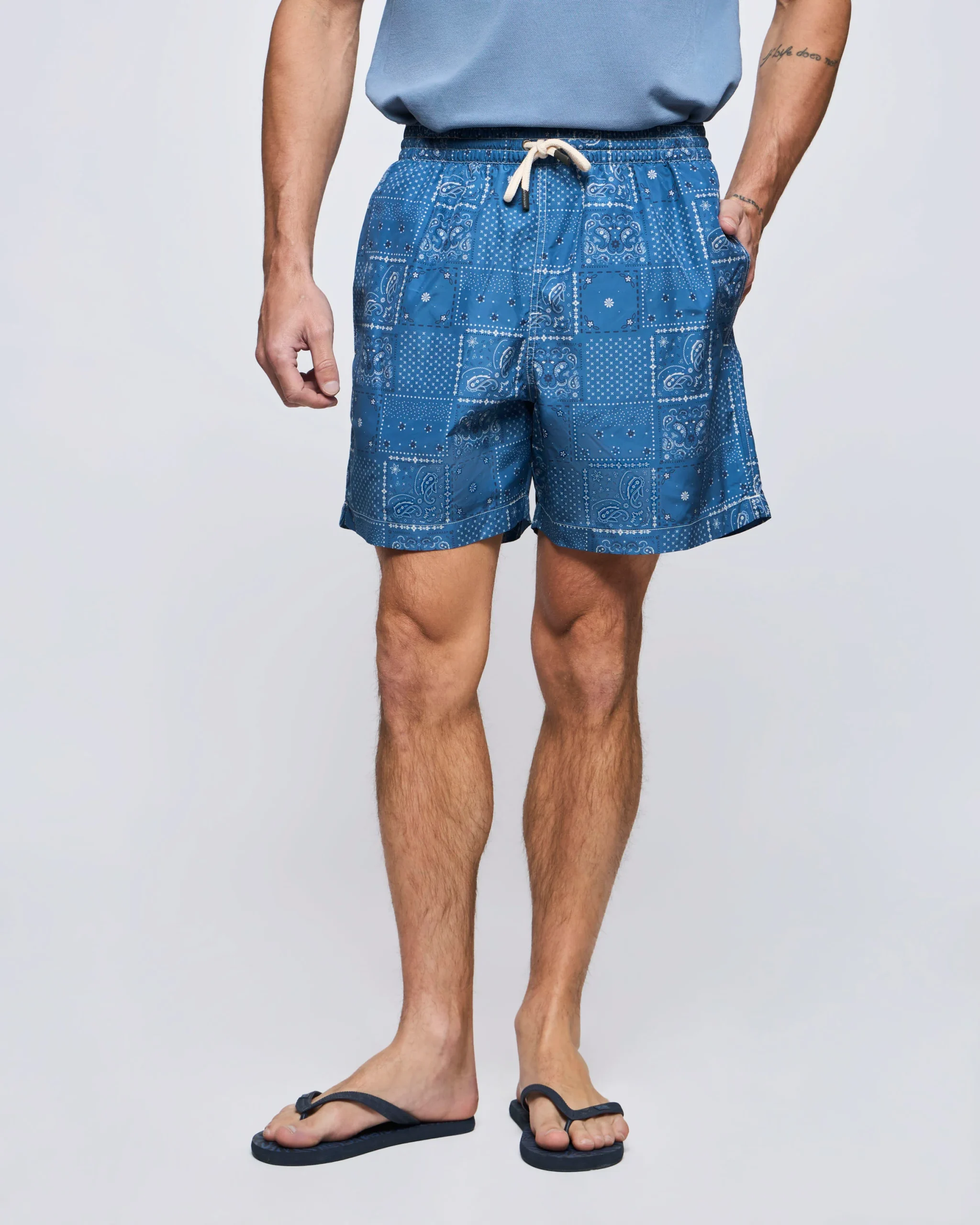 Traje de Baño Clásico Estampado Quick Dry - Imagen 3