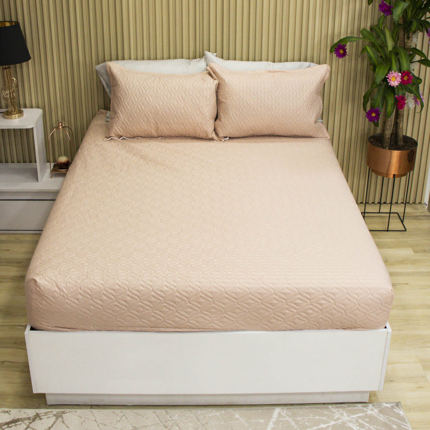 Edredón Ajustable Rosa