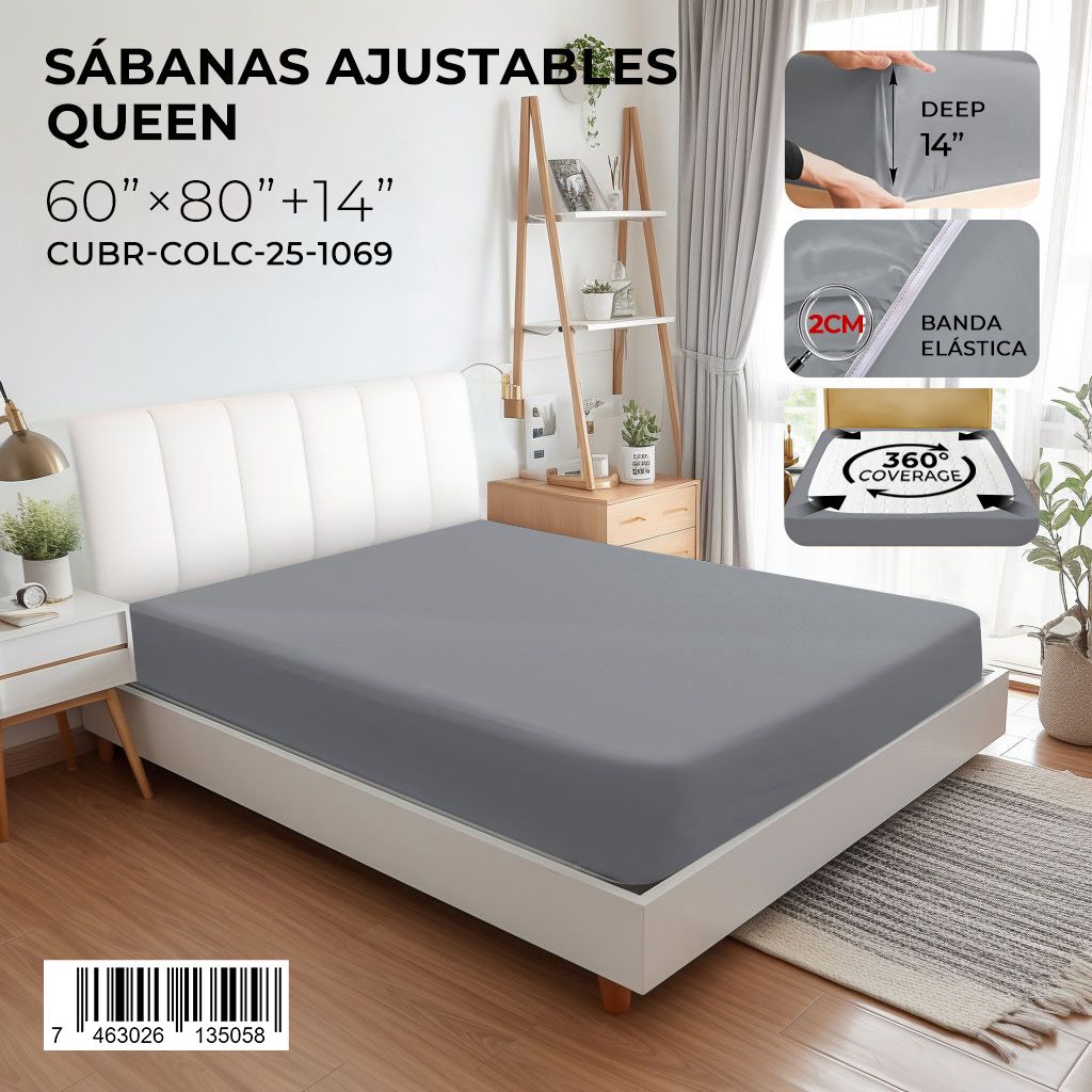 Set de 4 cubrecolchones