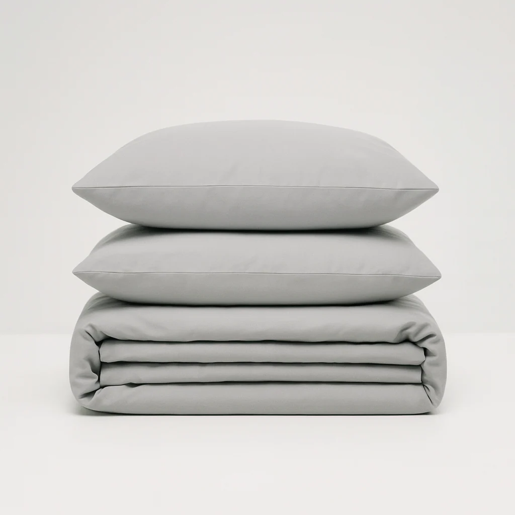 SET DE SÁBANAS 60% BAMBÚ - Gris