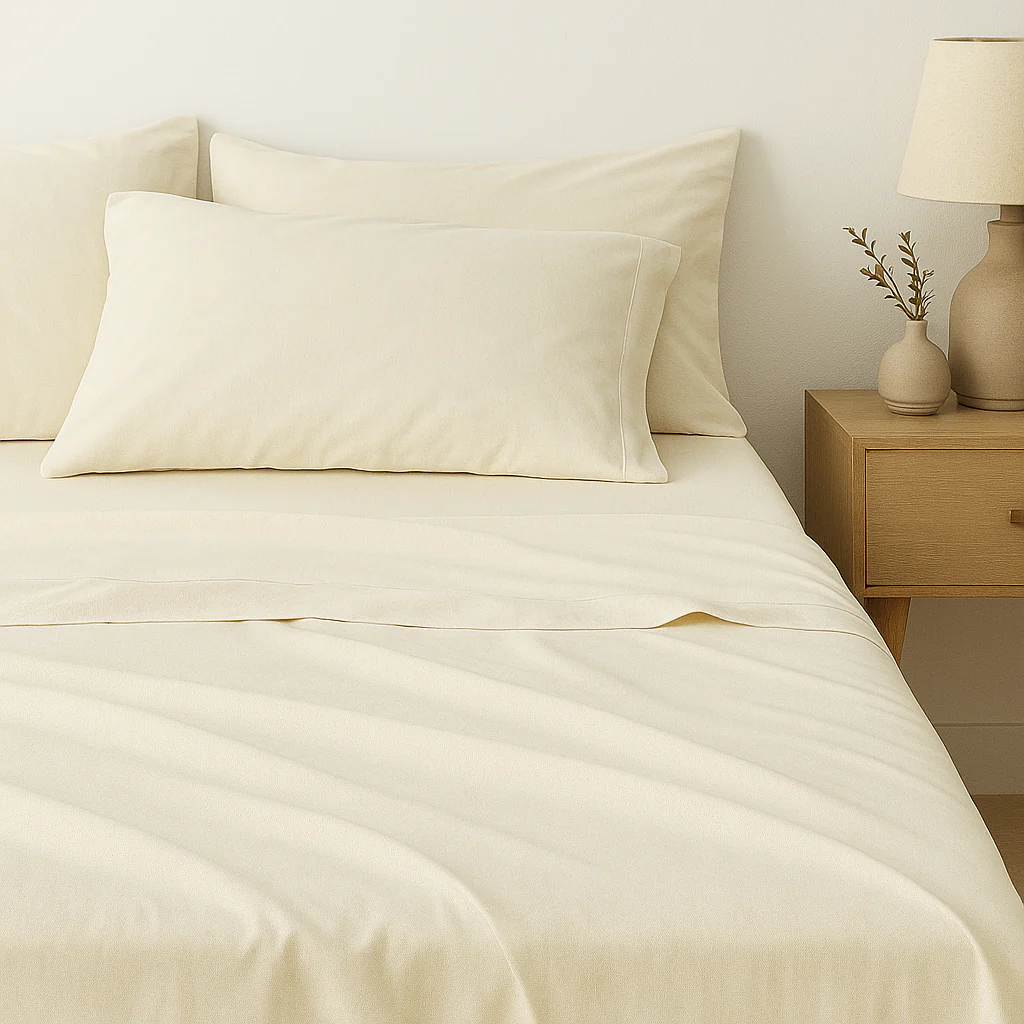 Juego de sábana 144 hilos Unicolor