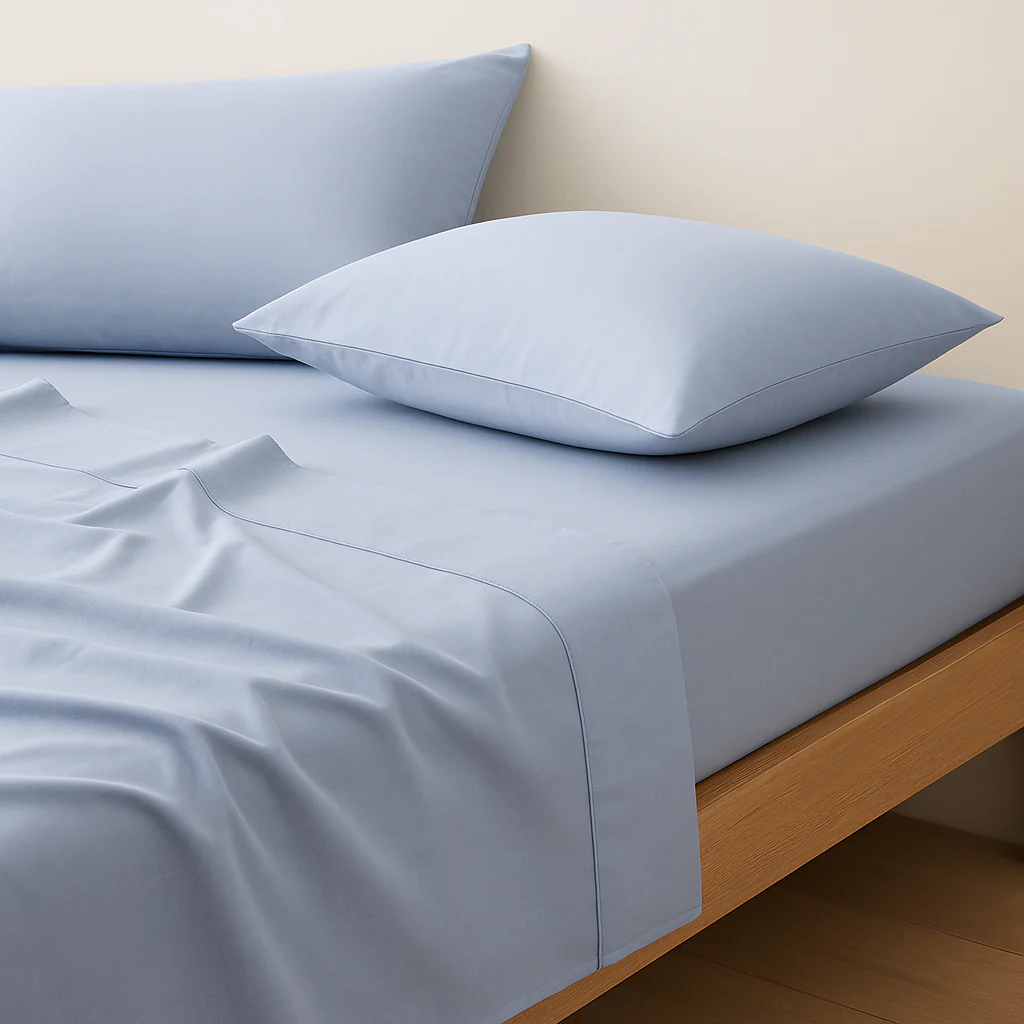 Juego de sábana 144 hilos Unicolor - Imagen 5