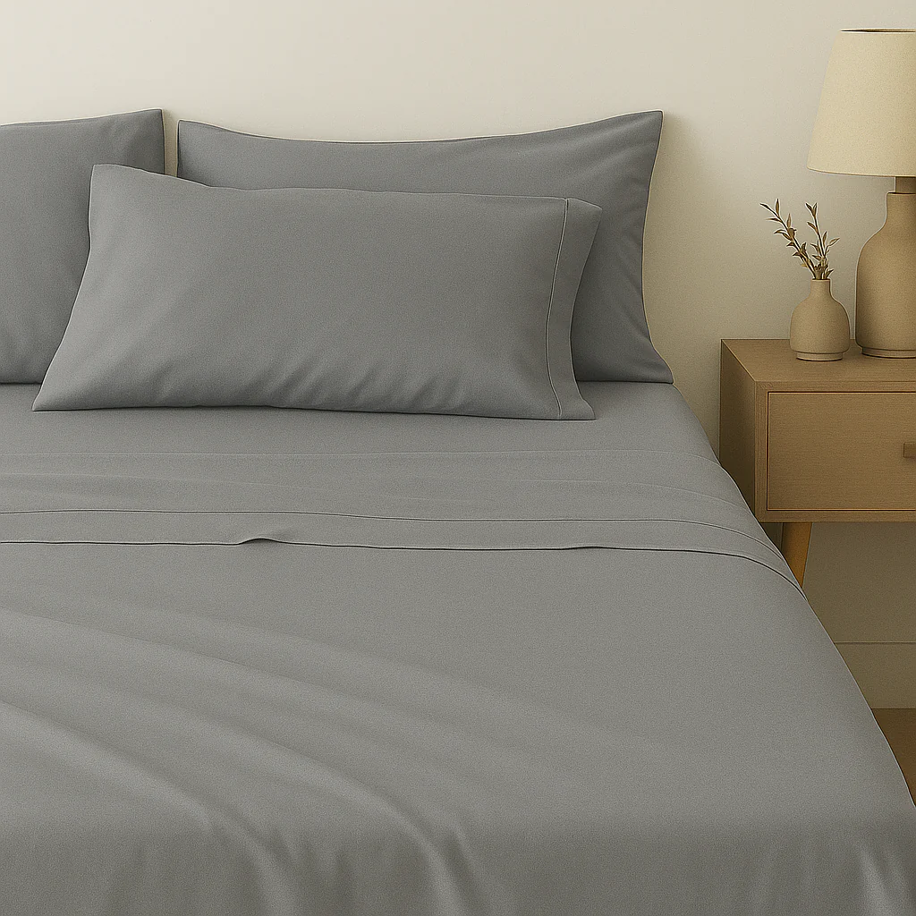 Juego de sábana 144 hilos Unicolor - Imagen 8