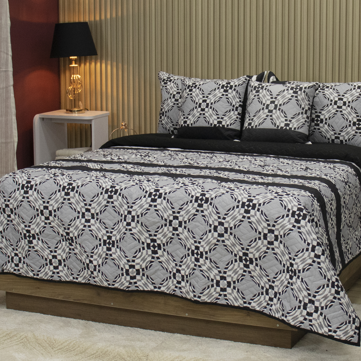 Sobrecama Deko 3D 5 piezas - Imagen 3