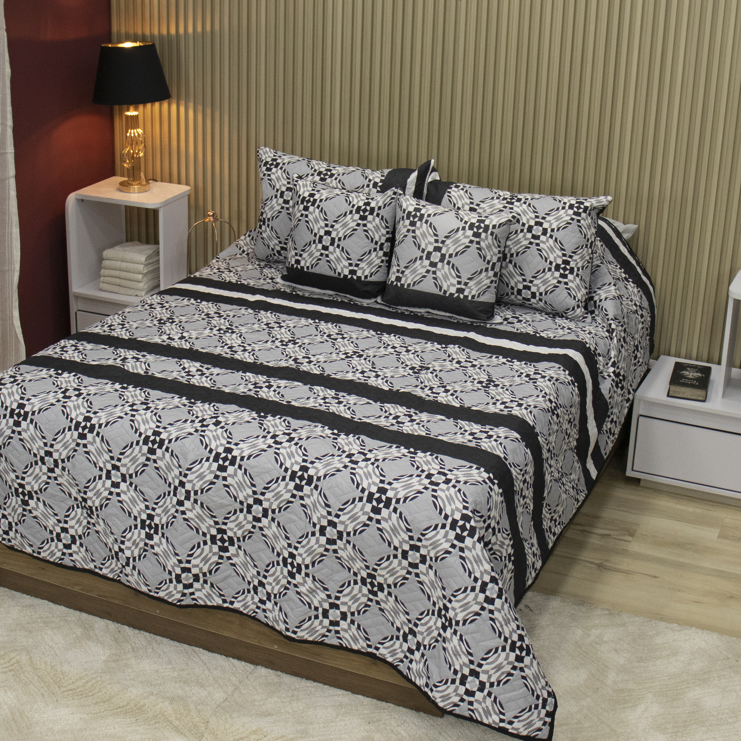 Sobrecama Deko 3D 5 piezas - Imagen 4