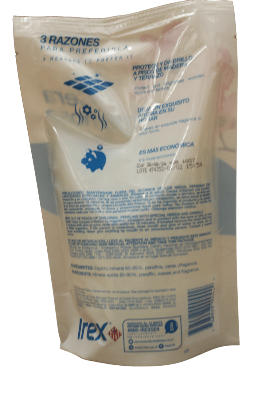 CERA CREMOSA NEUTRA EN BURBUJA IREX 1×32 330ml - Imagen 2