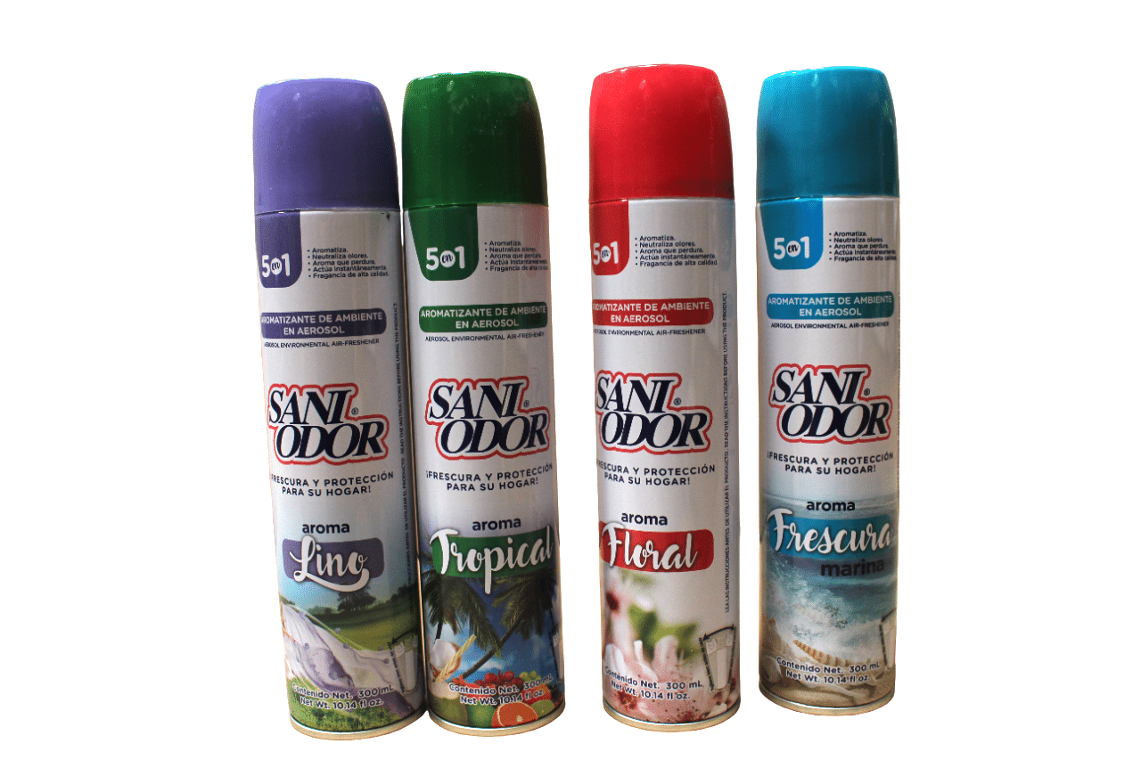 AROMATIZANTE SANIODOR AEROSOL SURTIDO 300ml 1×12 - Imagen 4