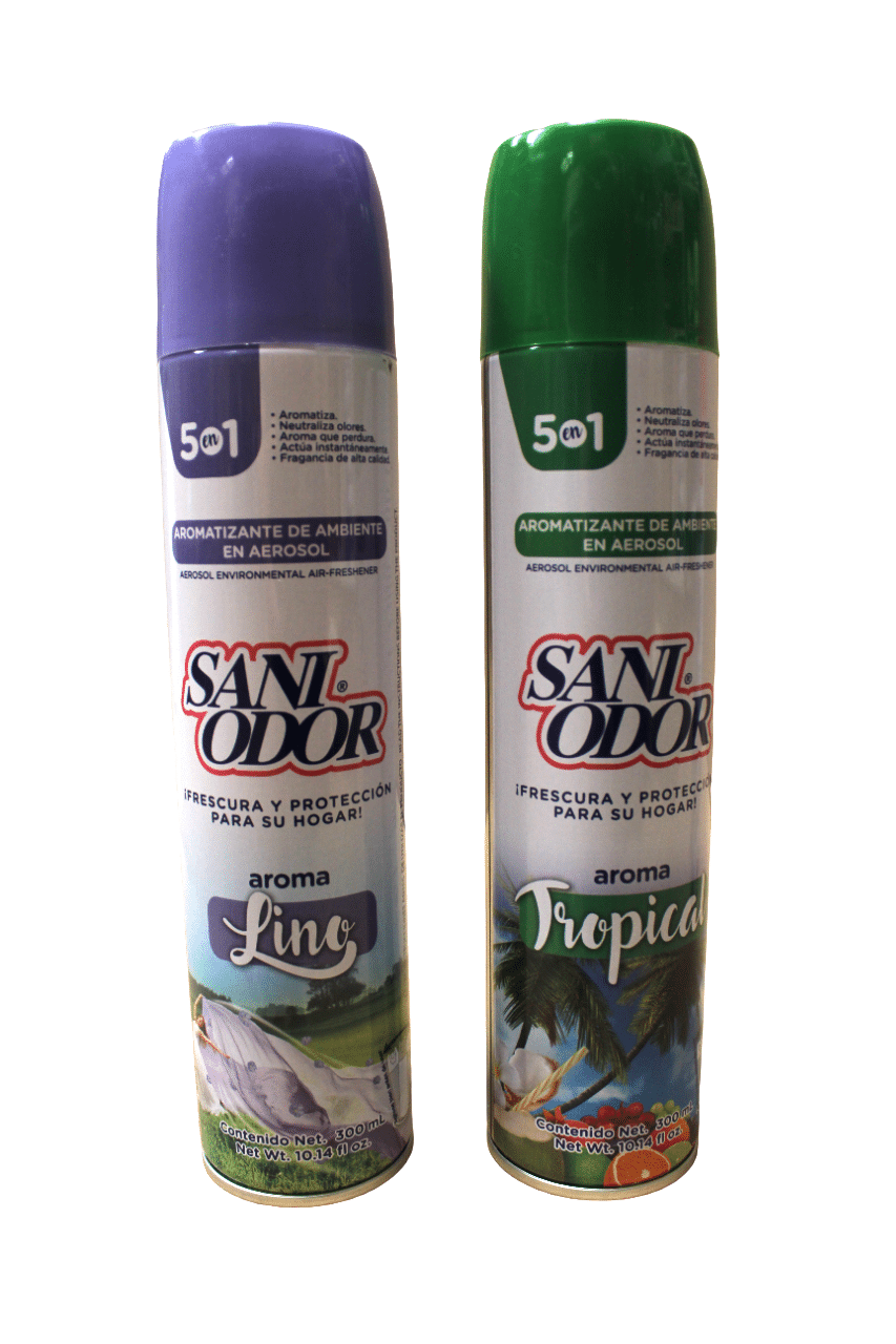 AROMATIZANTE SANIODOR AEROSOL SURTIDO 300ml 1×12 - Imagen 3