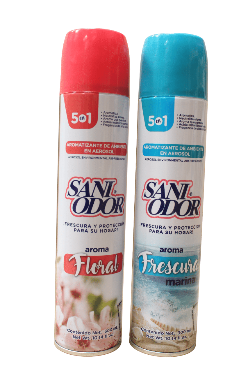 AROMATIZANTE SANIODOR AEROSOL SURTIDO 300ml 1×12 - Imagen 2