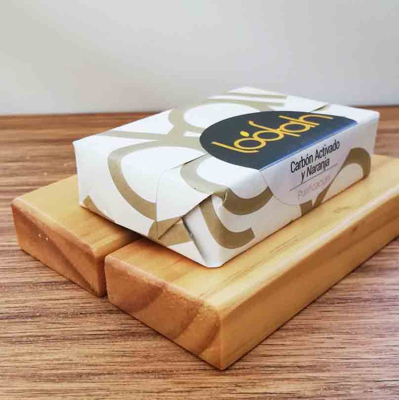 Jabonera en Pino Loofah