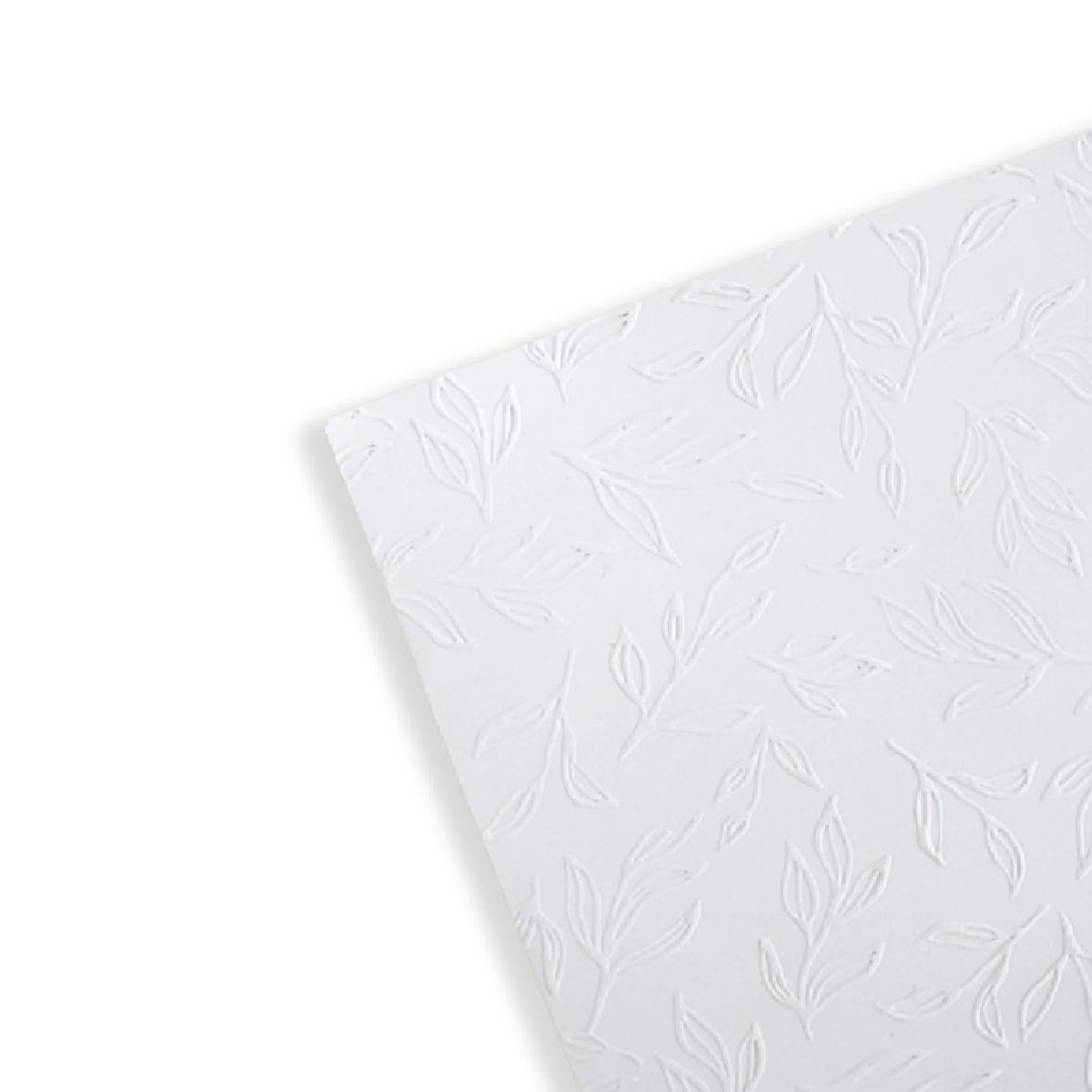 Papel Embosado Ramas Edelweiss