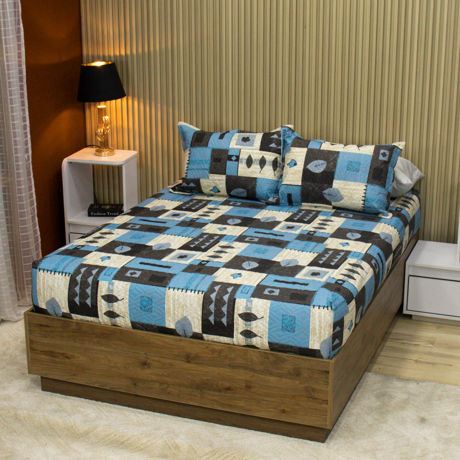 Edred贸n Ajustable Hoja Azul - Imagen 4