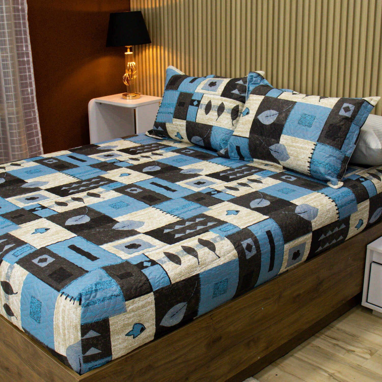 Edred贸n Ajustable Hoja Azul - Imagen 3