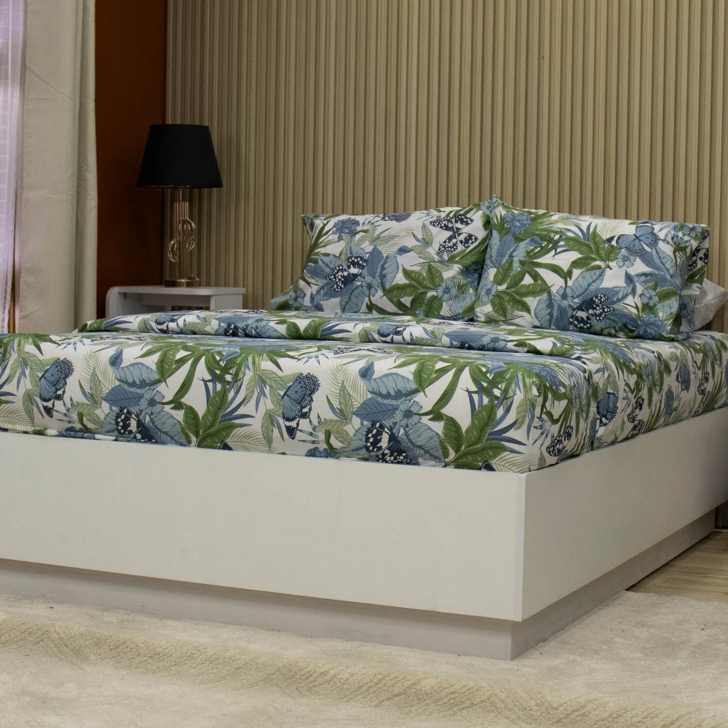 Juego de Sábanas Blue Flowers - Imagen 3