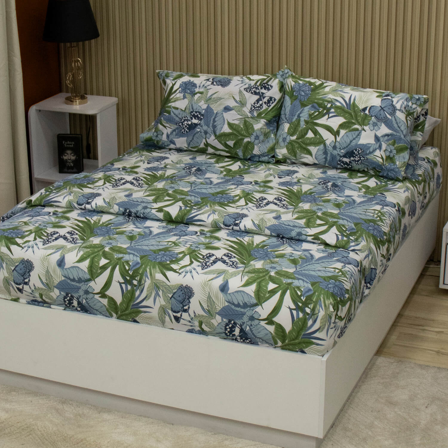 Juego de Sábanas Blue Flowers - Imagen 2