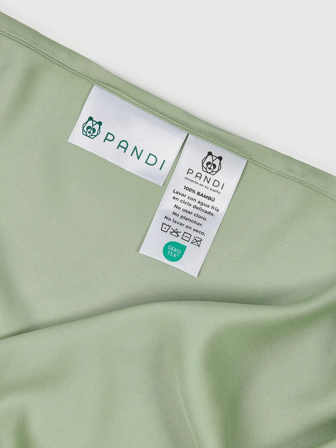 SET DE SÁBANAS 100% BAMBÚ - Verde - Imagen 4