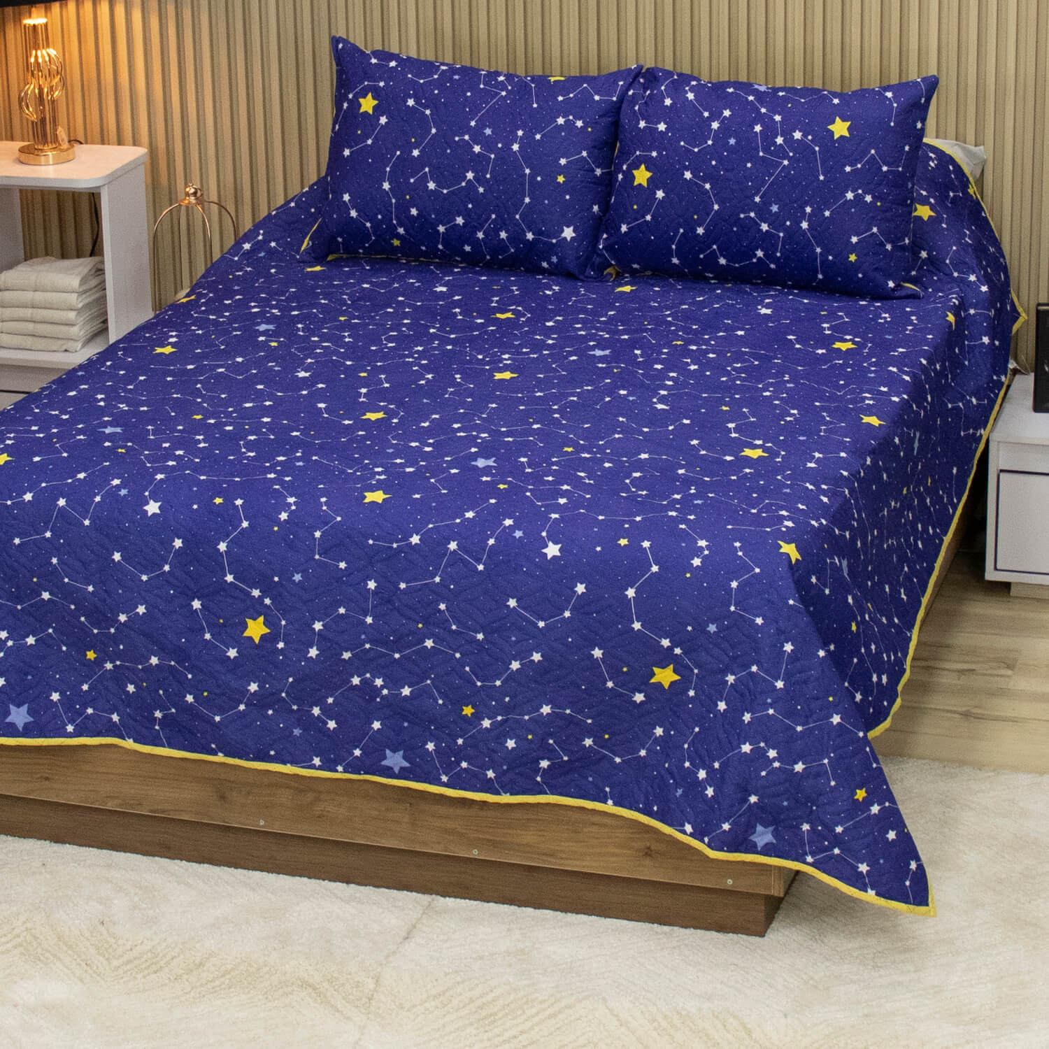 Sobrecama Becorat Sky Blue Faz Ultrasonido - Imagen 4